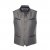 JP1880 Vest Traditional With Embroidery Silver - Jassen - Grote Maten Herenjassen