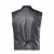 JP1880 Vest Traditional With Embroidery Silver - Jassen - Grote Maten Herenjassen