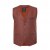 JP1880 Tweed Waistcoat Wool Brick Red - Bodywarmers - Bodywarmers in grote maten