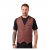 JP1880 Tweed Waistcoat Wool Brick Red - Bodywarmers - Bodywarmers in grote maten