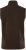 JP1880 Fleece Vest Stand-up Collar Brown - Jassen - Grote Maten Herenjassen