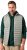 JAY-PI Lightly Quilted Vest with Stomach Fit Grey - Jassen - Grote Maten Herenjassen
