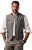 JP1880 Vest Traditional With Embroidery Silver - Feestkleding - Feestkleding – Vier in stijl en comfort