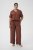 Kaffe Curve Emilia Wide Pants Henna Brown - Broeken - 