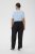 Kaffe Curve Mille Wide Pants Black Deep - Stoffen broeken - 
