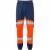 Leo Hawkridge Ecoviz High Performance 4X Stretch Trouser Hi-Vis Orange/Navy Print - Werkkleding - Werkkleding Grote Maten Heren