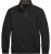 Double Outfitters MTOP-1163 Sweater met halve rits Zwart - Sweaters & hoodies - Sweaters & Hoodies Grote Maten Heren