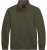 Double Outfitters MTOP-1163 Sweater met halve rits Kaki - Sweaters & hoodies - Sweaters & Hoodies Grote Maten Heren