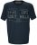 EDDY HILLS Life T-shirt Navy - T-shirts - Grote Maten T-shirts Heren