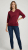 Nora Mikken GELINA Sweater Burgundy - DAMESKLEDING XS-XXL - 