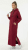 Nora Mikken MARTINA Maxi Hoodie Dress Burgundy - DAMESKLEDING XS-XXL - 