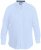 D555 Richard Long Sleeve Oxford Shirt Sky Blue - Overhemden - Overhemden Grote Maten Heren
