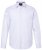 JP1880 Business Shirt Long Sleeve Striped Snow White - Overhemden - Overhemden Grote Maten Heren