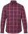 JP1880 Checked Shirt Long Sleeve Red - Overhemden - Overhemden Grote Maten Heren