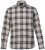 JP1880 Checked Flannel Shirt Long Sleeve Dark Dusty Pink - Overhemden - Overhemden Grote Maten Heren
