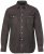 JP1880 Denim Shirt Flexnamic Dark Brown - Overhemden - Overhemden Grote Maten Heren
