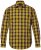 JP1880 Checked Shirt Long Sleeve Kent Collar Curry - Overhemden - Overhemden Grote Maten Heren