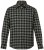JP1880 Checked Flannel Shirt Long Sleeve Eucalyptus Green - Overhemden - Overhemden Grote Maten Heren