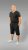 20 Nodi Scirocco Short Leg Sports Pants in Combed Cotton Jersey Black - Joggingbroeken & shorts - Joggingbroeken & Shorts Heren Grote Maten