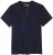 Adamo Silas Regular fit Serafino T-shirt Navy - T-shirts - Grote Maten T-shirts Heren