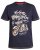 D555 Slater T-shirt Navy - T-shirts - Grote Maten T-shirts Heren