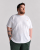 Motley Denim Stockholm T-shirt White - T-shirts - Grote Maten T-shirts Heren