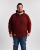 Motley Denim Copenhagen Hoodie Red - Sweaters & hoodies - Sweaters & Hoodies Grote Maten Heren