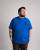 Motley Denim Milan T-shirt Koningsblauw - T-shirts - Grote Maten T-shirts Heren