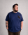 Motley Denim Milan T-shirt Donker indigo - T-shirts - Grote Maten T-shirts Heren