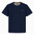 Motley Denim Stockholm T-shirt Navy - T-shirts - Grote Maten T-shirts Heren
