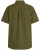 Motley Denim Zagreb Overhemd met korte mouw Donker khaki - Overhemden - Overhemden Grote Maten Heren