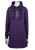 Nora Mikken KADRI WHITE Long Hoodie Purple - Sweaters & hoodies - 
