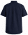 Motley Denim Zagreb Overhemd met korte mouw Marineblauw - Overhemden - Overhemden Grote Maten Heren