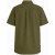 Motley Denim Zagreb Overhemd met korte mouw Donker khaki - Overhemden - Overhemden Grote Maten Heren