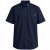 Motley Denim Zagreb Overhemd met korte mouw Marineblauw - Overhemden - Overhemden Grote Maten Heren