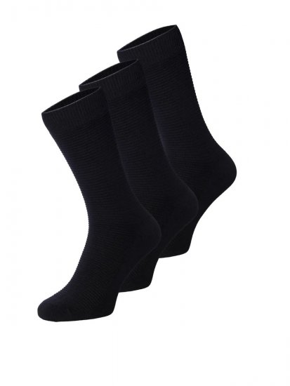 Jack & Jones Fipo Sokken Zwart 3-pack - Ondergoed & zwem - Grote Maten Ondergoed Heren