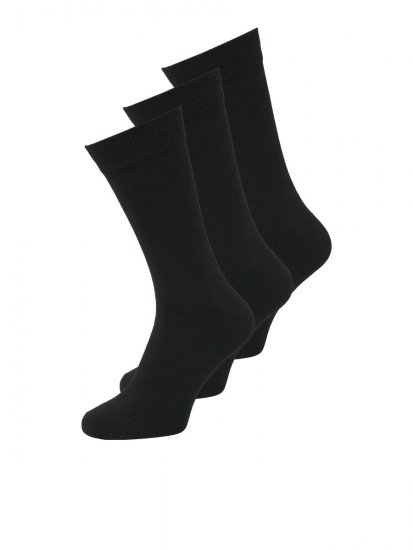 Jack & Jones Rafael Sokken Zwart 3-pack - Ondergoed & zwem - Grote Maten Ondergoed Heren
