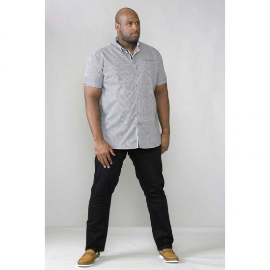 D555 Claude Stretch Jeans Black TALL SIZES - HERENKLEDING MT-6XLT - Tall Kleding Heren