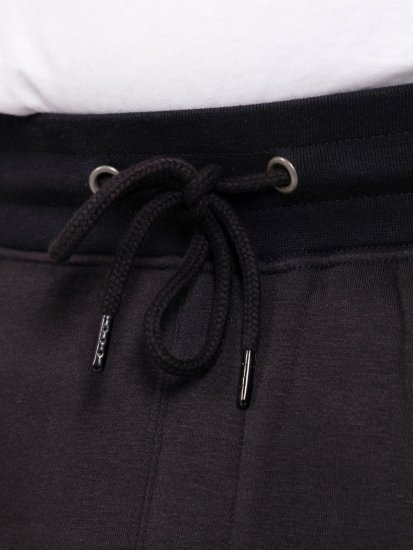 D555 Dexter 1 Cargo Jogger With Bear Embroidery Zwart - Joggingbroeken & shorts - Joggingbroeken & Shorts Heren Grote Maten