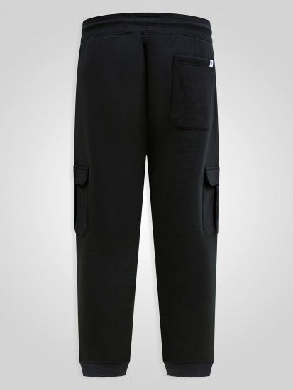 D555 Dexter 1 Cargo Jogger With Bear Embroidery Zwart - Joggingbroeken & shorts - Joggingbroeken & Shorts Heren Grote Maten