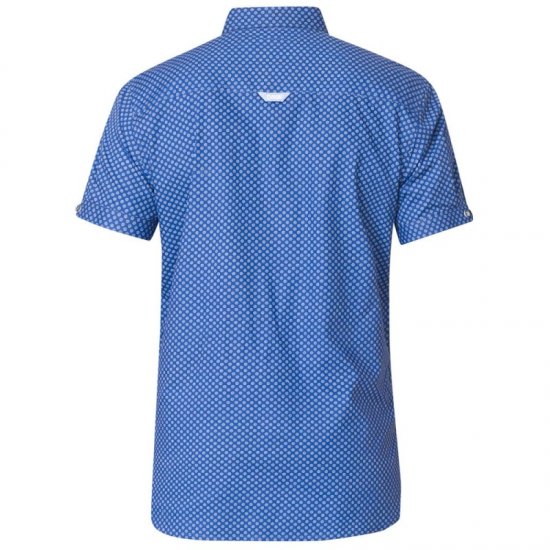 D555 Bobby Short Sleeve Shirt - Overhemden - Overhemden Grote Maten Heren