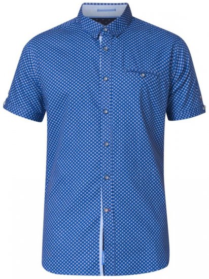D555 Bobby Short Sleeve Shirt - Overhemden - Overhemden Grote Maten Heren