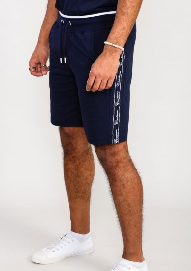 D555 Brantham Couture Elasticated Waistband Shorts Navy - Joggingbroeken & shorts - Joggingbroeken & Shorts Heren Grote Maten