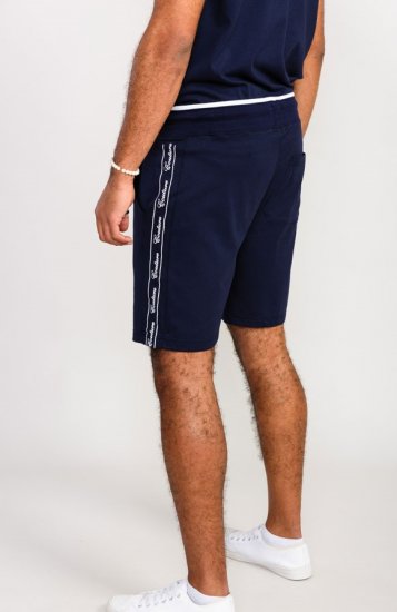 D555 Brantham Couture Elasticated Waistband Shorts Navy - Joggingbroeken & shorts - Joggingbroeken & Shorts Heren Grote Maten