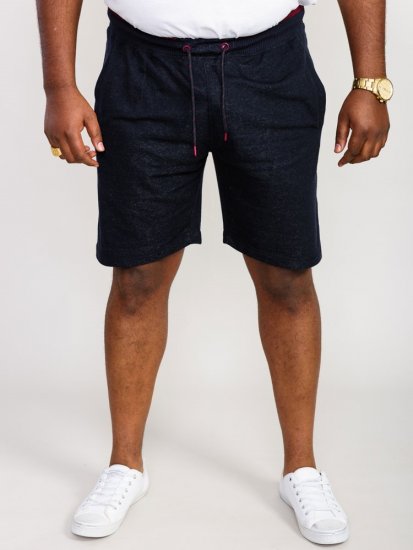D555 Tunstall Elasticated Waist Sweatshorts Denim - Joggingbroeken & shorts - Joggingbroeken & Shorts Heren Grote Maten