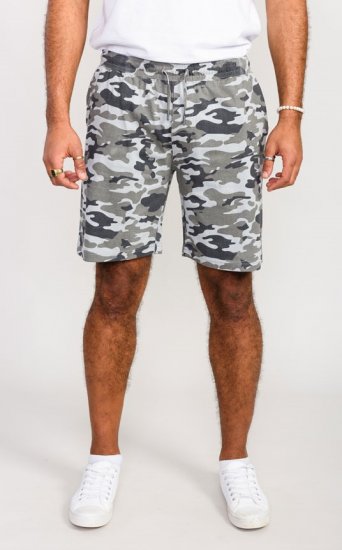 D555 Carlton Elasticated Waist Jersey Camo Shorts - Joggingbroeken & shorts - Joggingbroeken & Shorts Heren Grote Maten