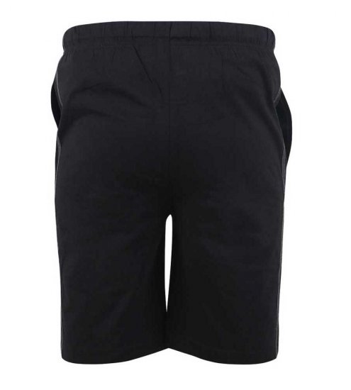 D555 Ryan Jersey Shorts 2-pack Black/Charcoal - Joggingbroeken & shorts - Joggingbroeken & Shorts Heren Grote Maten