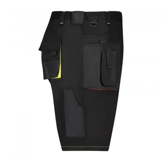 Adamo 109120 Werkshort Zwart - Werkkleding - Werkkleding Grote Maten Heren