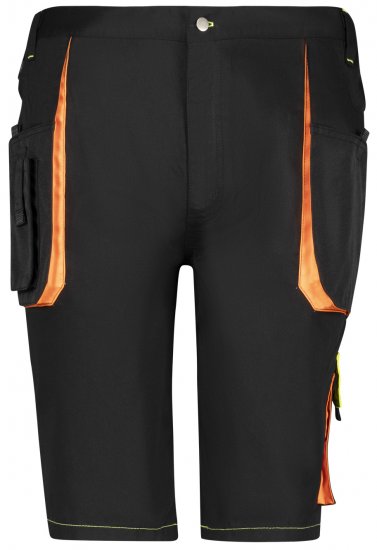 Adamo 109120 Werkshort Zwart - Werkkleding - Werkkleding Grote Maten Heren