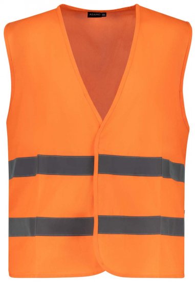 Adamo 109140 Hi-Vis Veiligheidsvest Oranje - Werkkleding - Werkkleding Grote Maten Heren